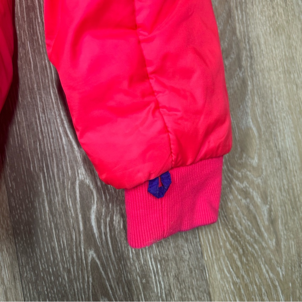 Vintage Columbia Reversible Neon Pink & Purple Mens Medium Retro Ski/BoardJacket - Picture 5 of 16